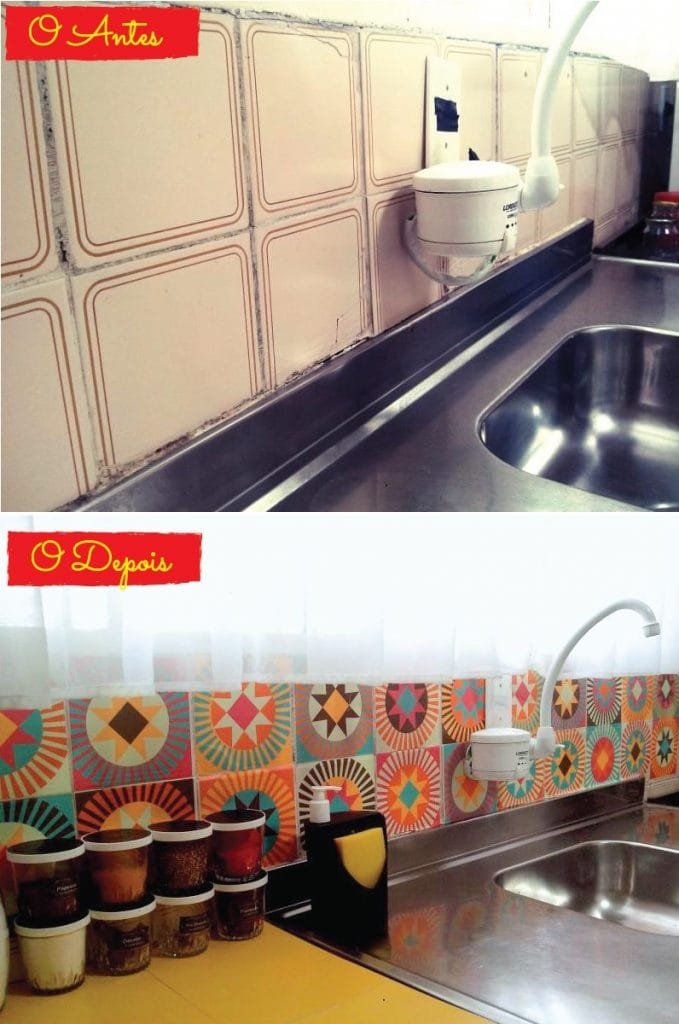 Redecorando a cozinha com Adesivos Vinílicos - Blog Dicasdecor