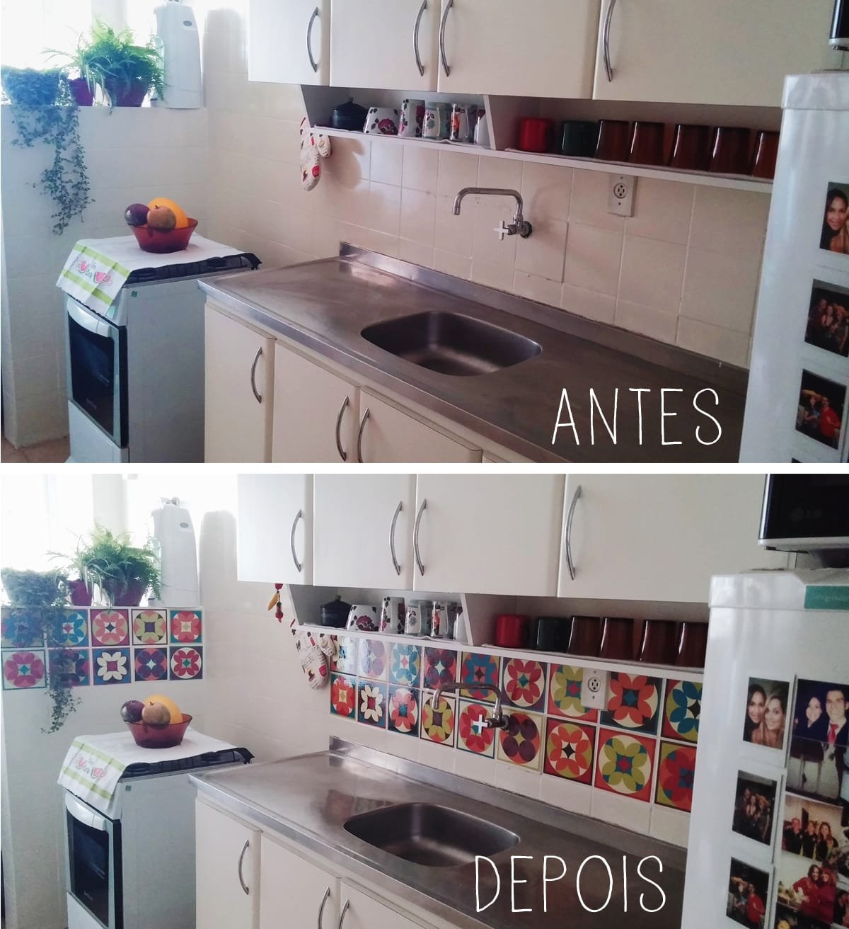 Redecorando a cozinha com Adesivos Vinílicos - Blog Dicasdecor